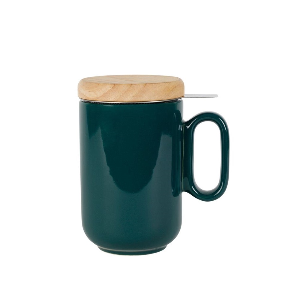 Tisanière baltika en grès emeraude 0,45l filtre inox - sema