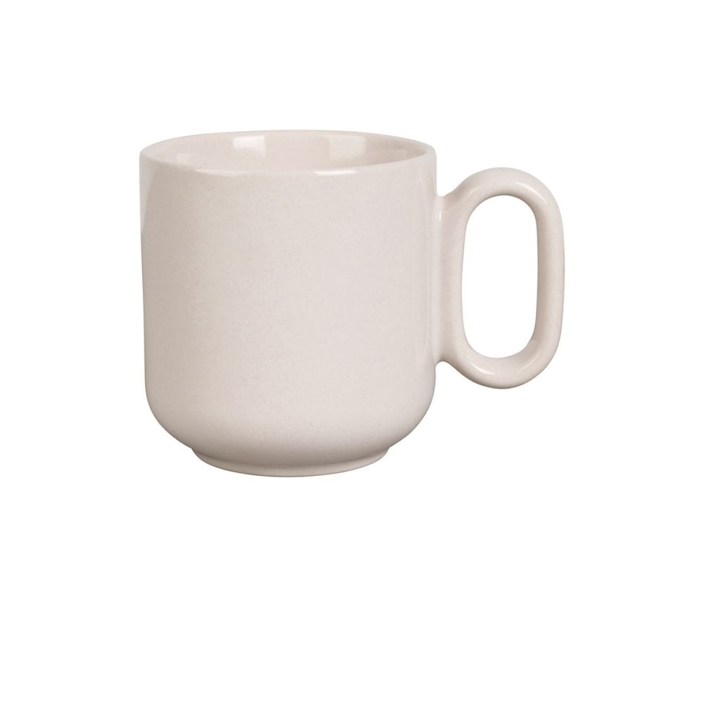 Lot de 6 tasses à café baltika écru en grès 10 cl - sema