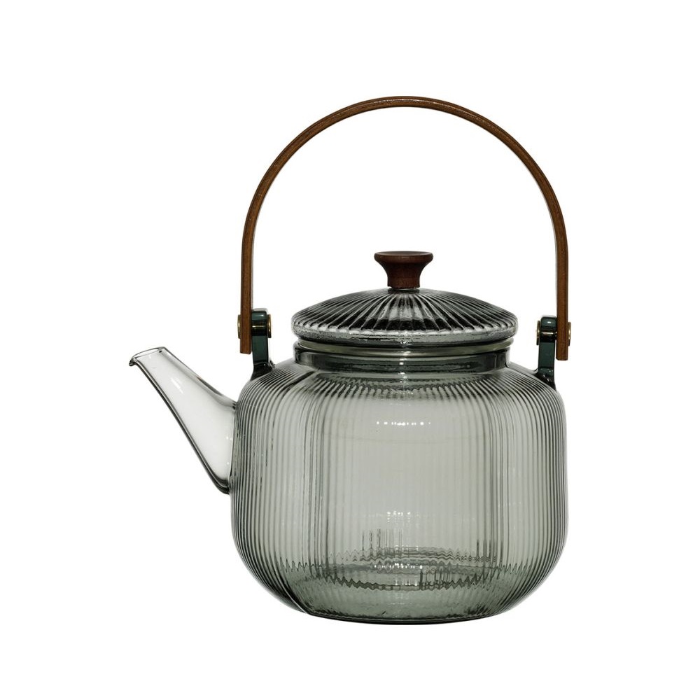 Théière en verre 85 cl dilacia gris - sema