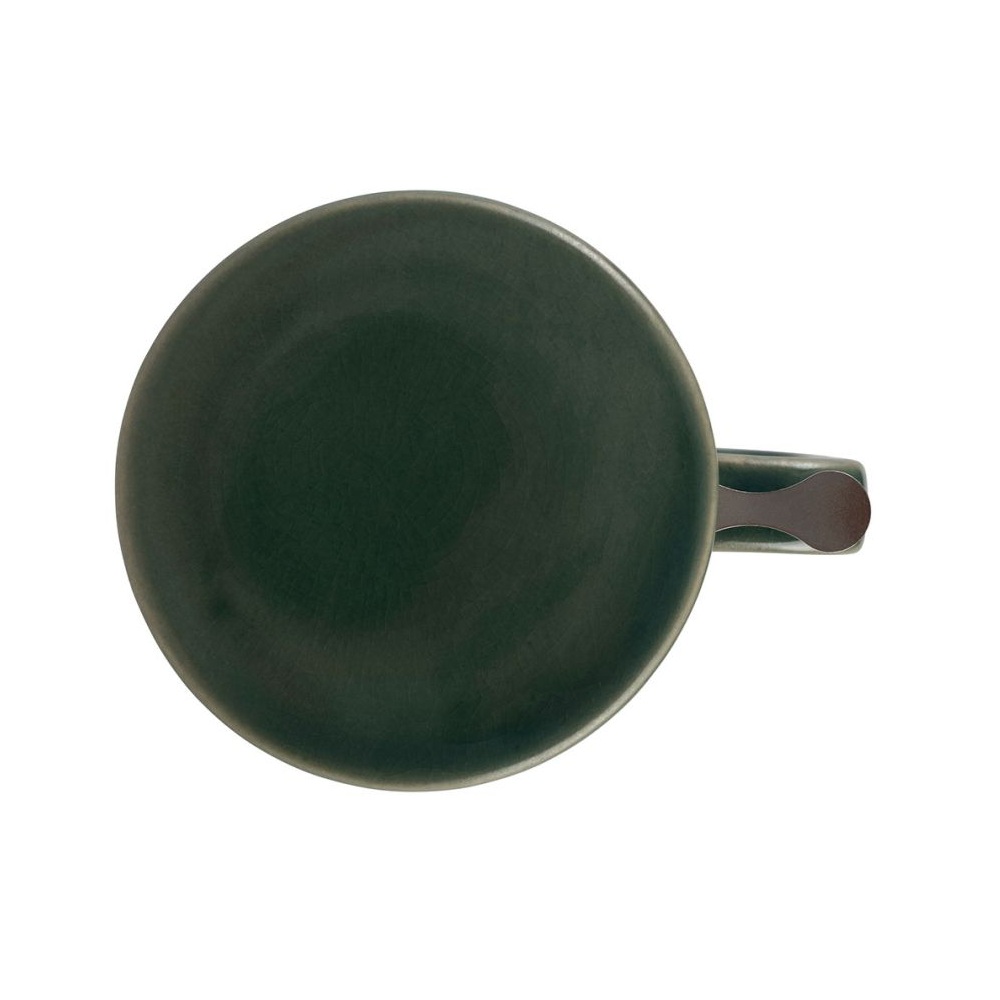 Tisanière nordika en grès moutarde craquelé 35 cl filtre inox - sema