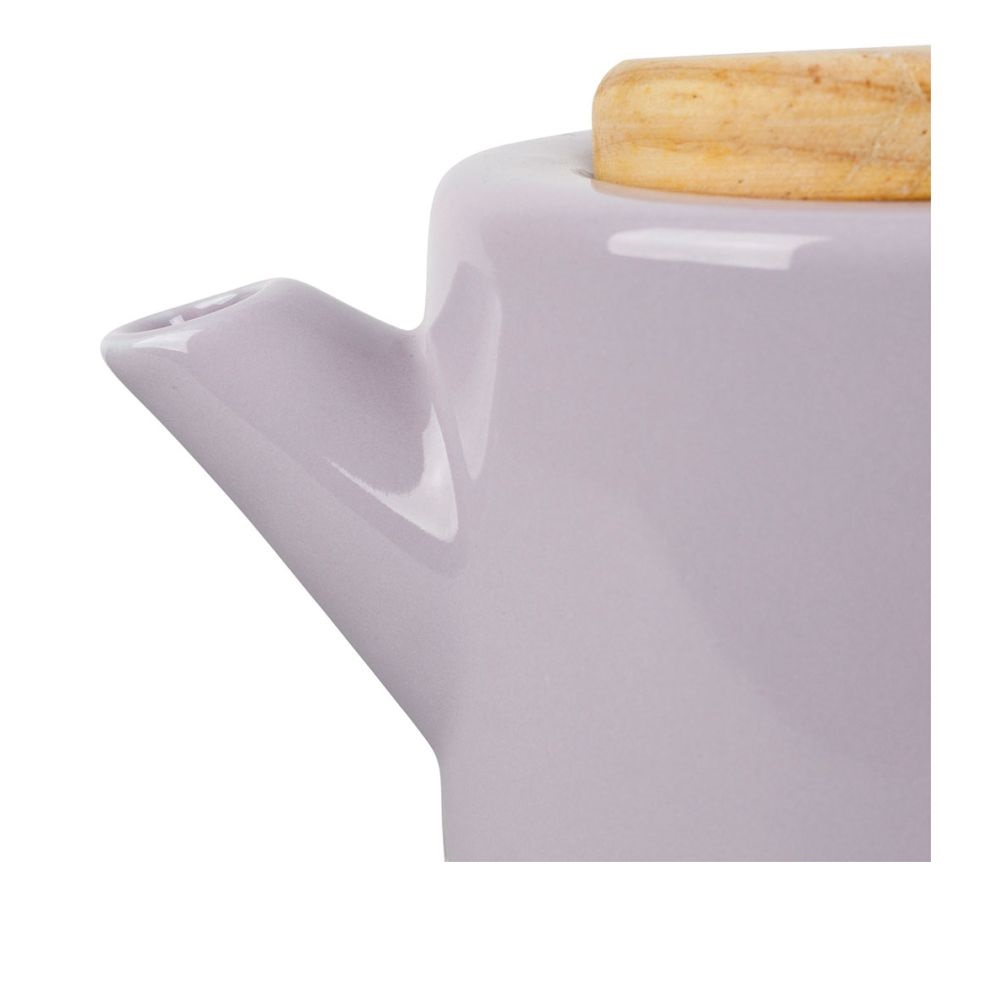 Théière baltika en grès lilas 0,9l filtre inox - sema