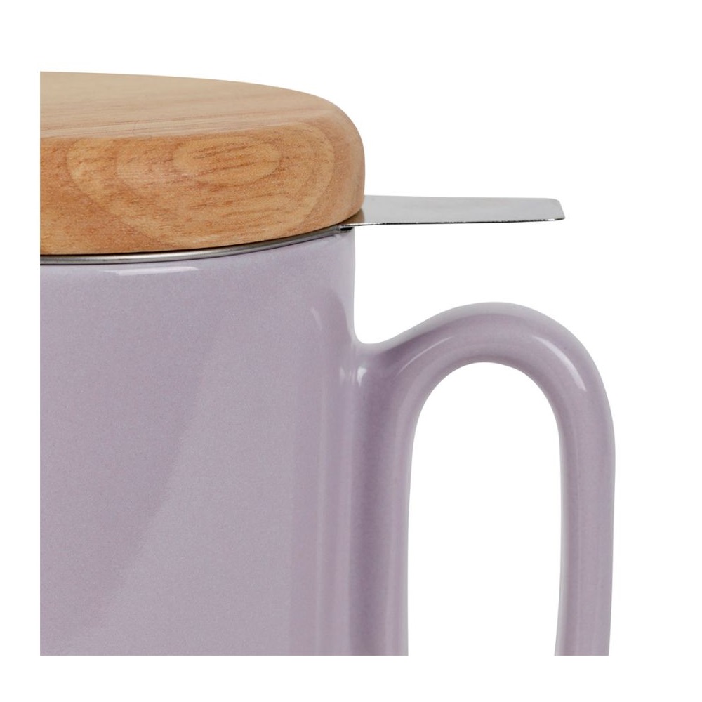 Tisanière baltika en grès lilas 0,5 l filtre inox - sema