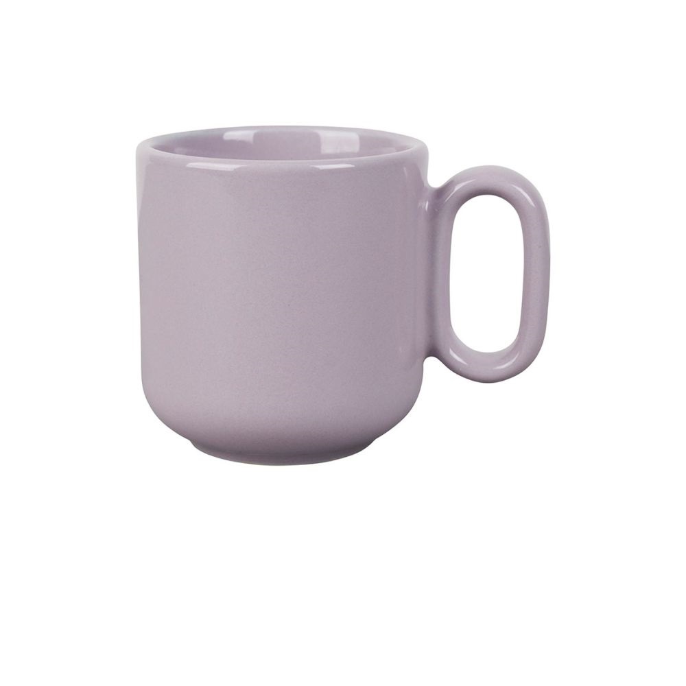 Lot de 6 tasses à café baltika lilas en grès 10 cl - sema