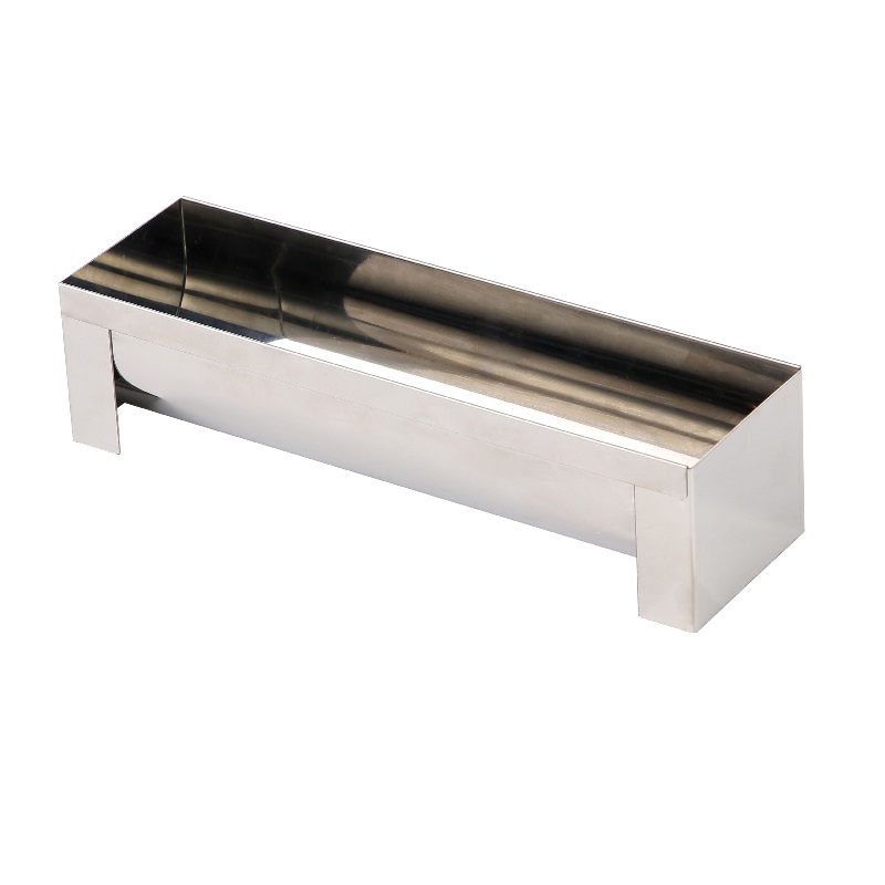 Moule a buche en u tout inox 30 cm - gobel