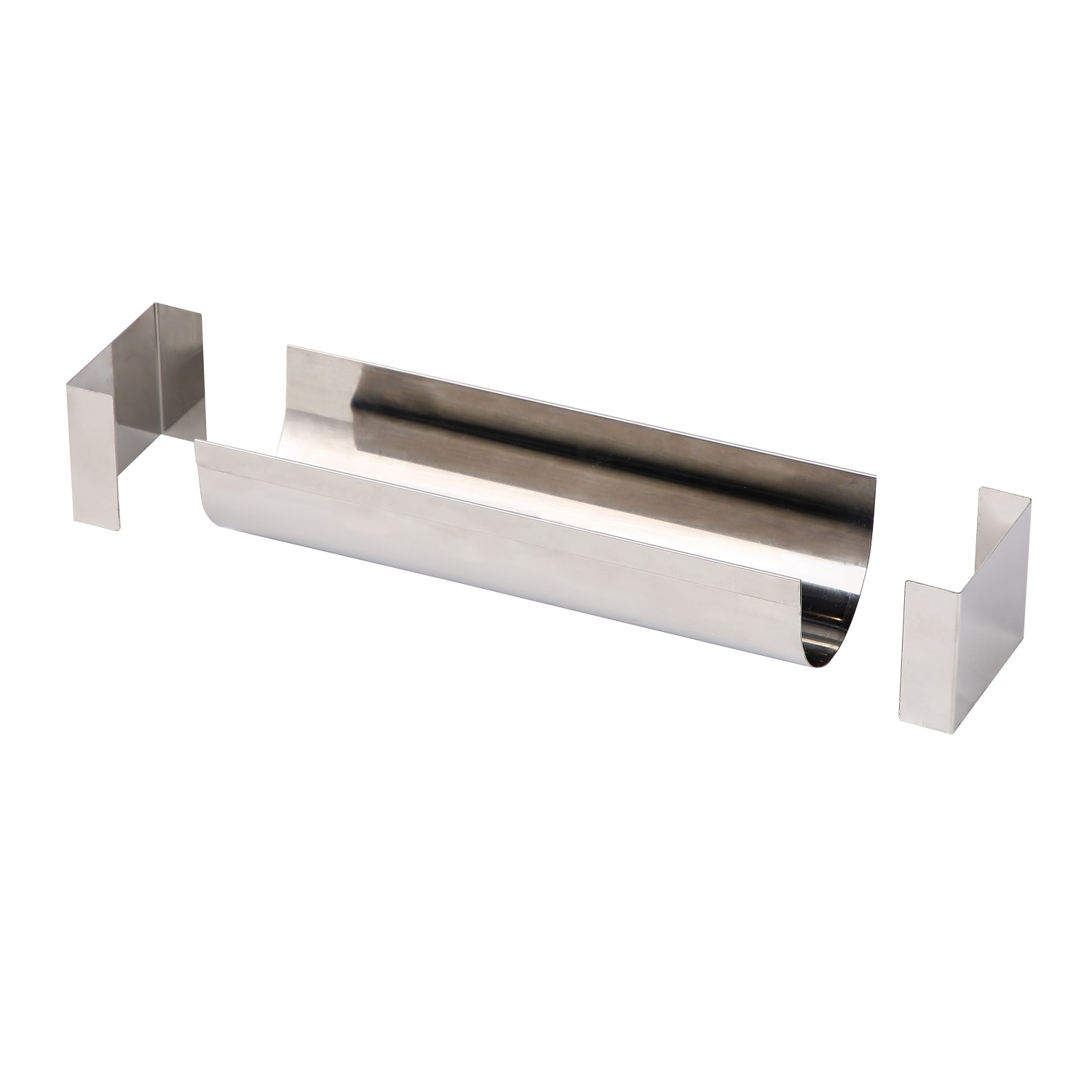 Moule à bûche en inox 30 cm embouts amovibles pour 8/10 personnes - gobel
