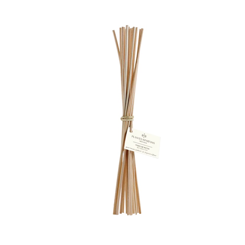 Lot de 15 tiges en rotin pour bouquet parfumé- plantes et parfums de provence