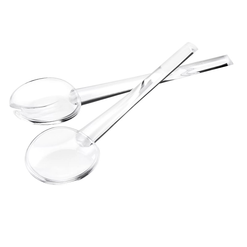 Couverts a salade happy hour transparent 20 cm - guzzini