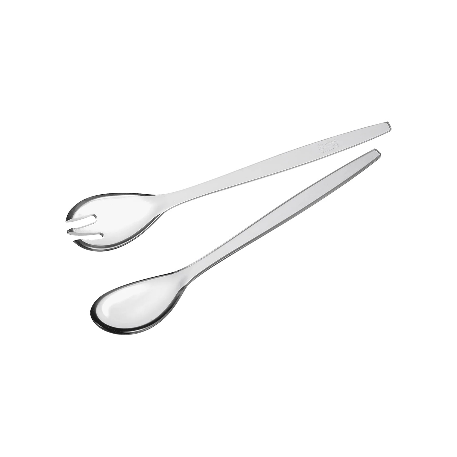 Couverts à salade season transparent 28 cm - guzzini