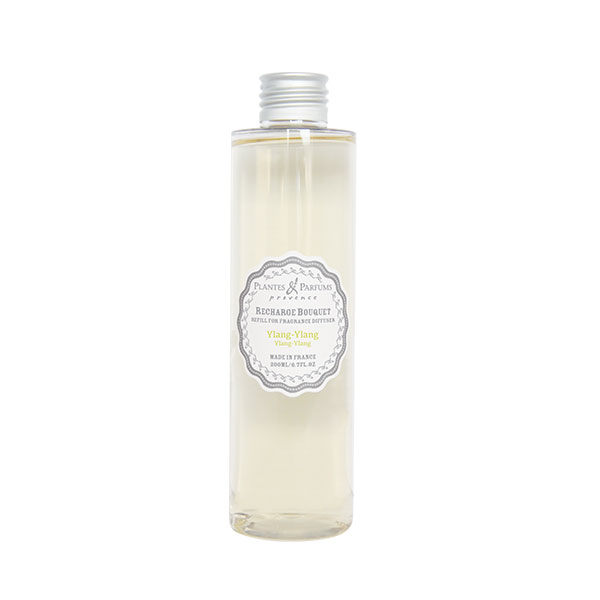 Recharge pour bouquet parfume 200ml ylang ylang - plantes et parfums de provence