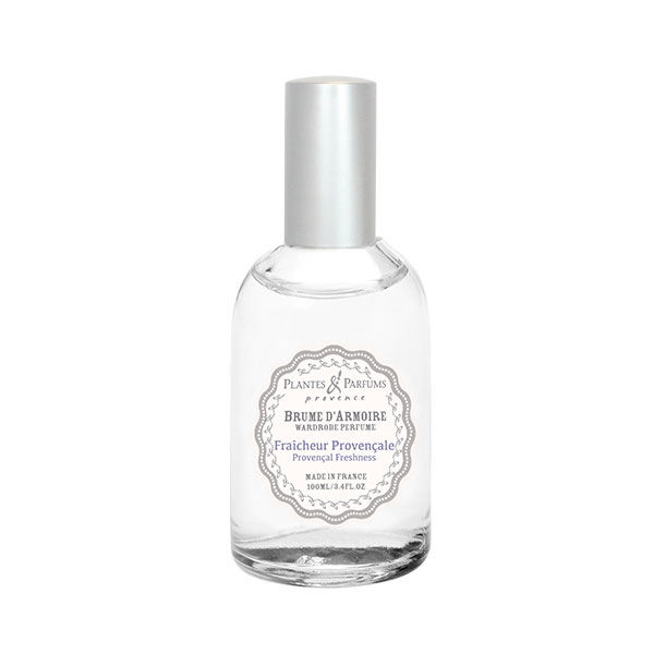 Brume d armoire en spray parfume fraicheur provencale 100 ml - plantes et parfums de provence
