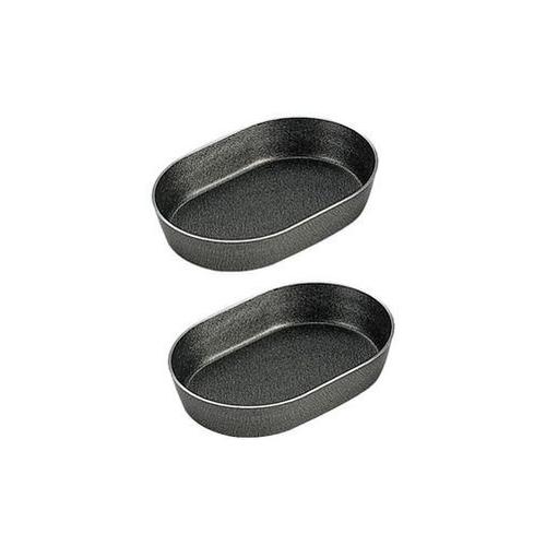 Lot de moules oblong 11.5 cm anti adherent - de buyer 