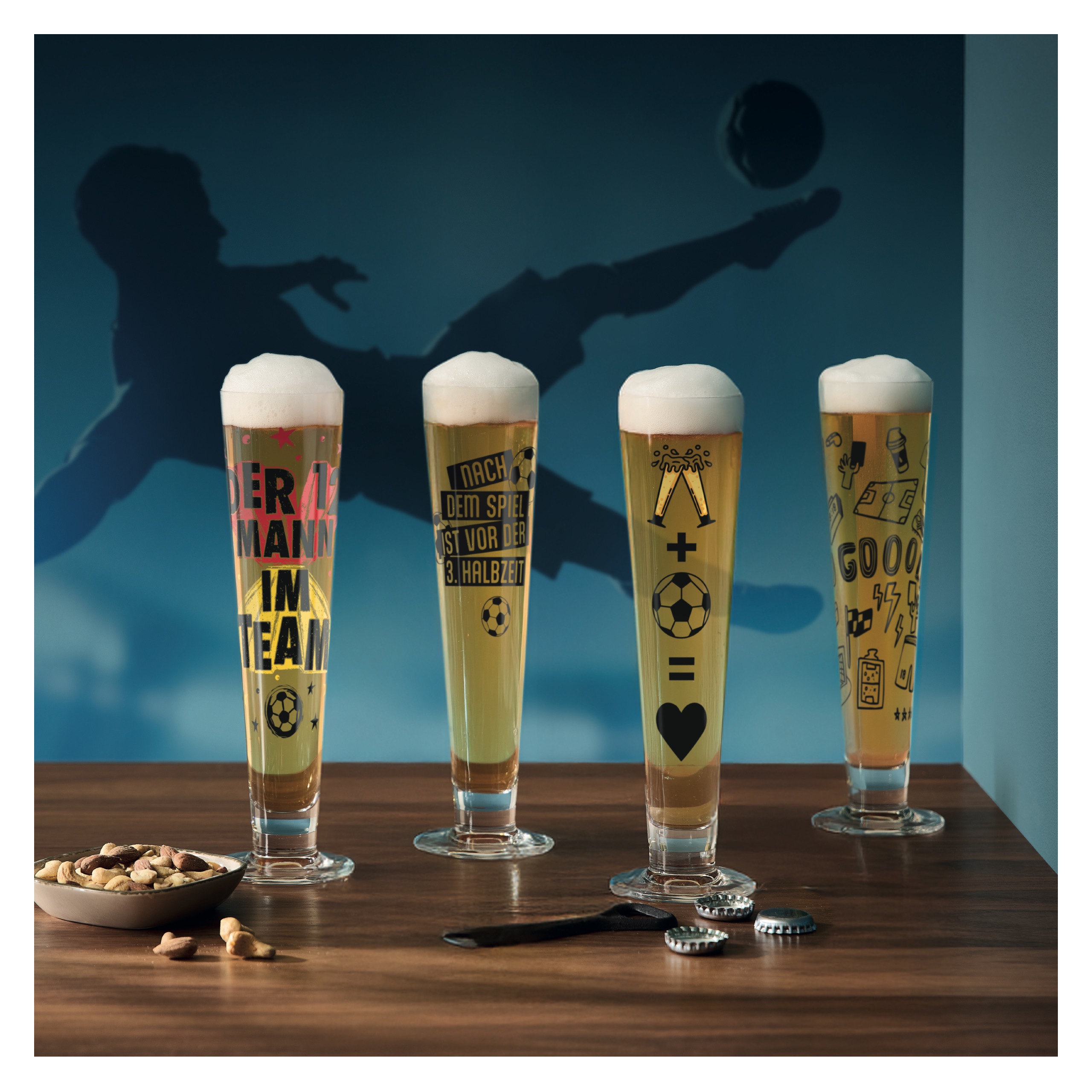 Verre à bière heldenfest 0,4l collection football soleluna 2025 - ritzenhoff