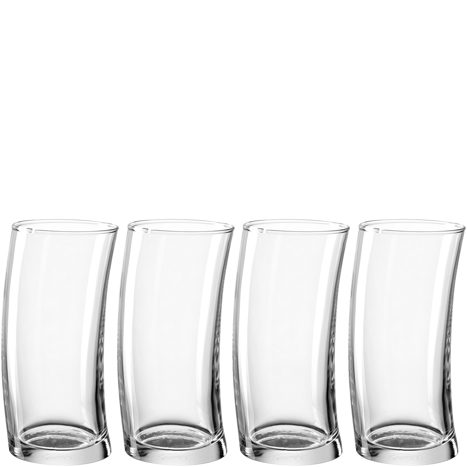 Swing lot de 4 verres tumbler à long drink 45 cl - leonardo