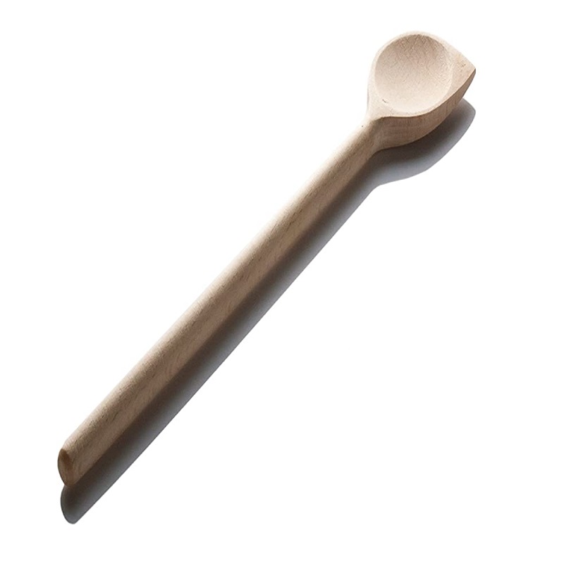 Cuillere en bois a coin pointu 30 cm - lares