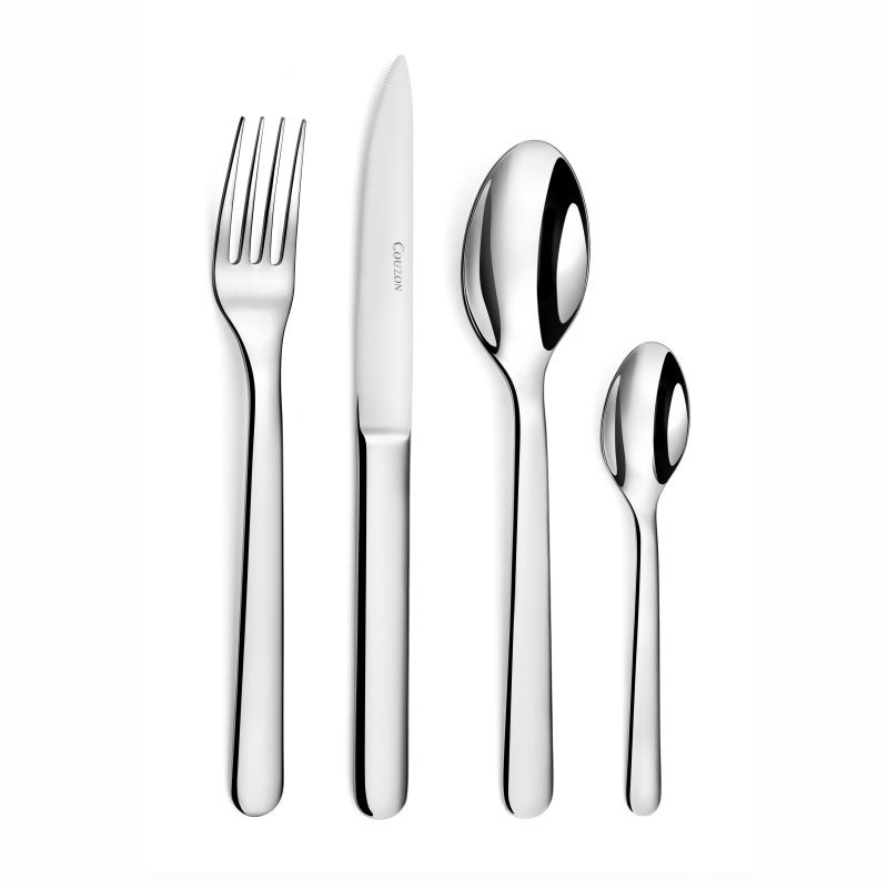 Alkaline miroir - ménagères 24 couverts de table en coffret - couzon 