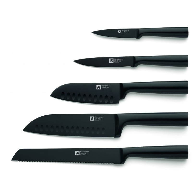 Nox - bloc 5 couteaux de cuisine - richardson 