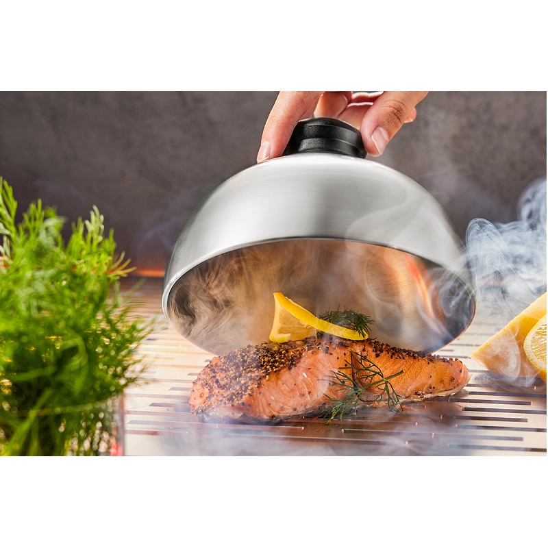 Bbq cloche a burger et fondant - gefu 