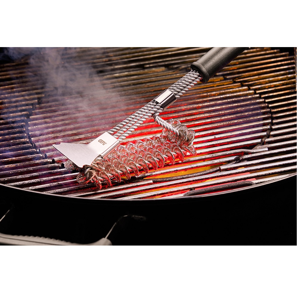 Bbq brosse à gril barbecue sans poils - gefu