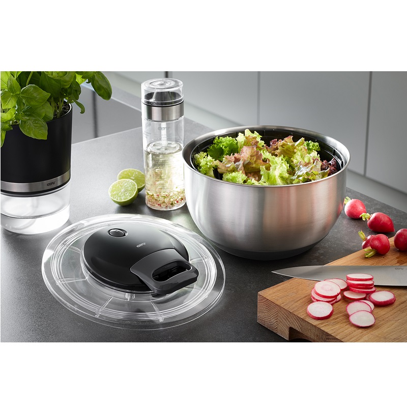 Pullit essoreuse a salade bol inox - gefu 