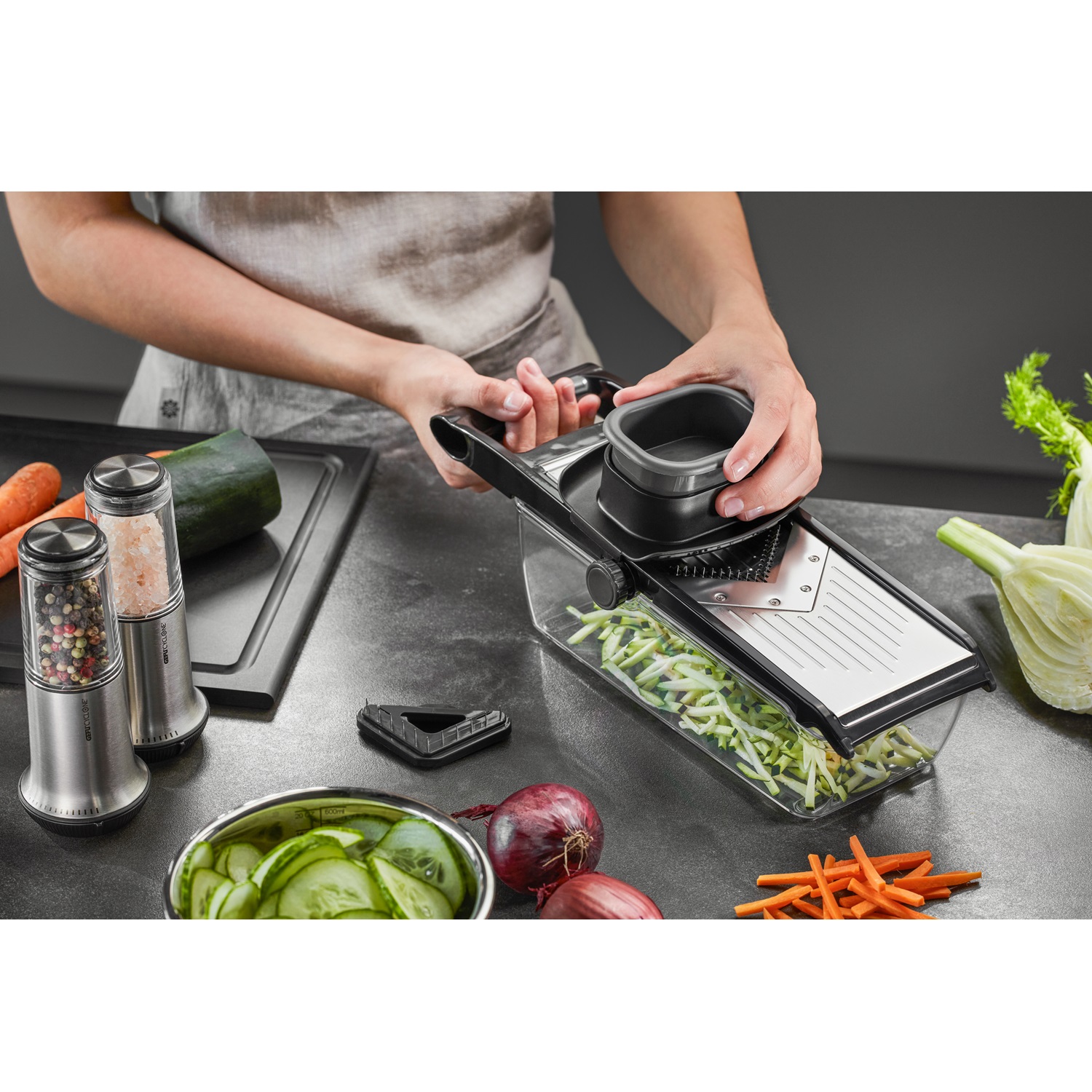 Collect mandoline multifonctions en julienne - gefu