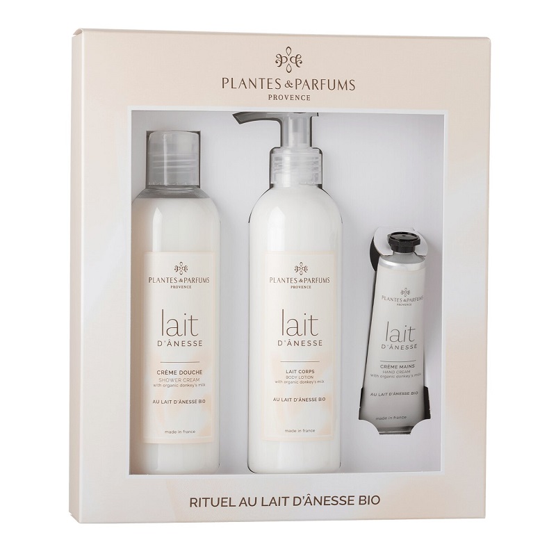 Coffret rituel au lait d'anesse - plantes et parfums de provence