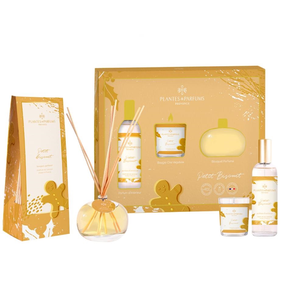 Coffret cadeau petit biscuit - plantes et parfums de provence
