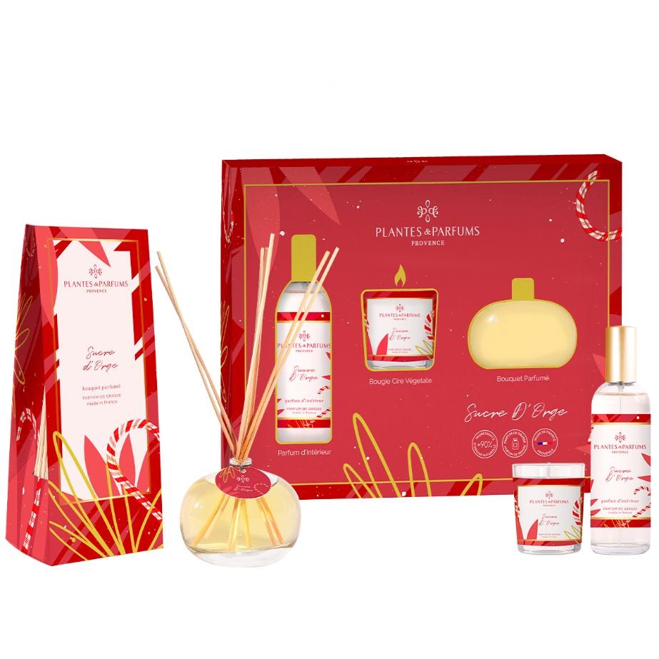 Coffret cadeau sucre d'orge - plantes et parfums de provence