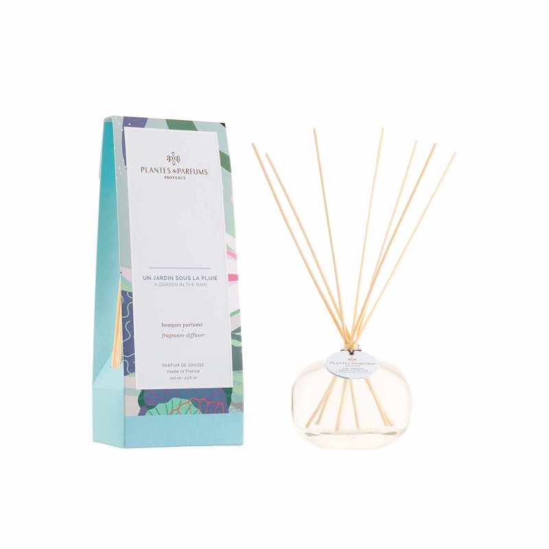 Bouquet brins parfumes 100 ml jardin sous la pluie - plantes et parfums de provence