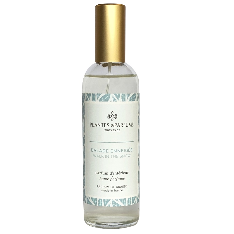 Parfum d interieur en spray 100 ml balade enneigee - plantes et parfums de provence