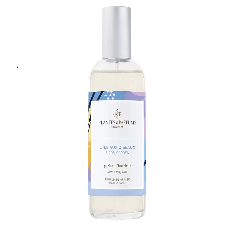Parfum d interieur en spray 100 ml l’île aux oiseaux - plantes et parfums de provence