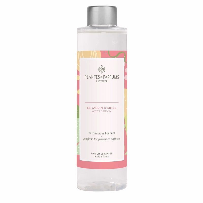 Recharge pour bouquet parfume 200ml le jardin d’aimée - plantes et parfums de provence