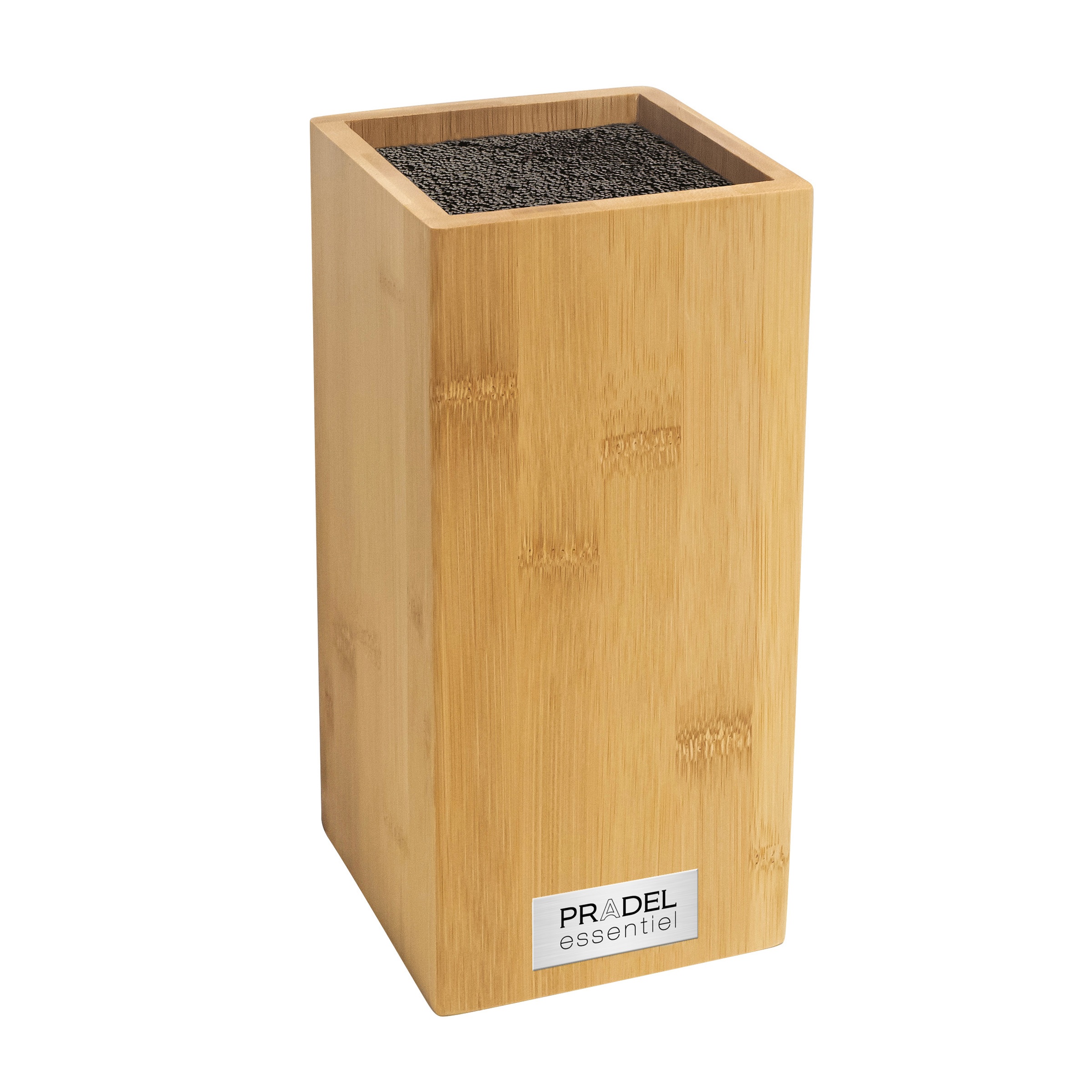 Bloc couteaux vide à lamelles- bambou pradelle essentiel - amefa