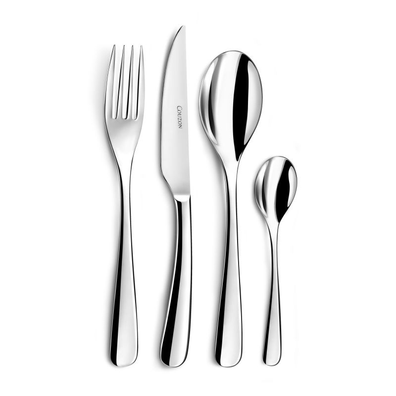 Coffret 24 couverts de table en inox haikou - couzon 