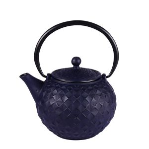 Theiere en fonte 1 l octo bleu - table et passion