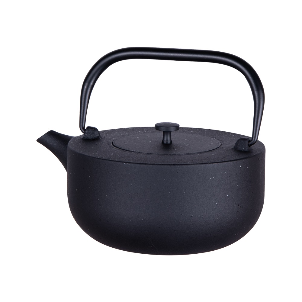 Théière en fonte fuji 1,2 l noir - table et passion