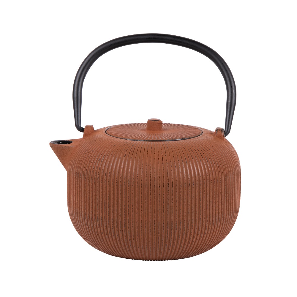 Théière en fonte gyokuro camel 1l - table et passion