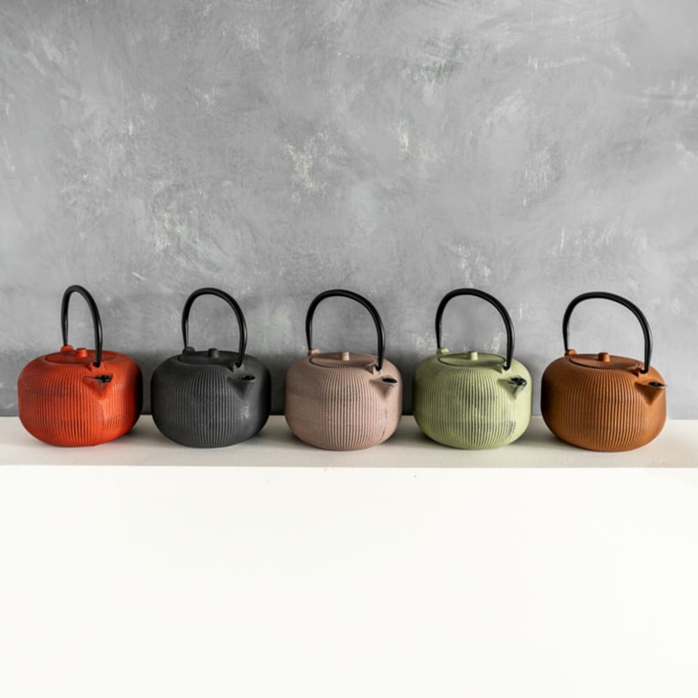 Théière en fonte gyokuro camel 1l - table et passion