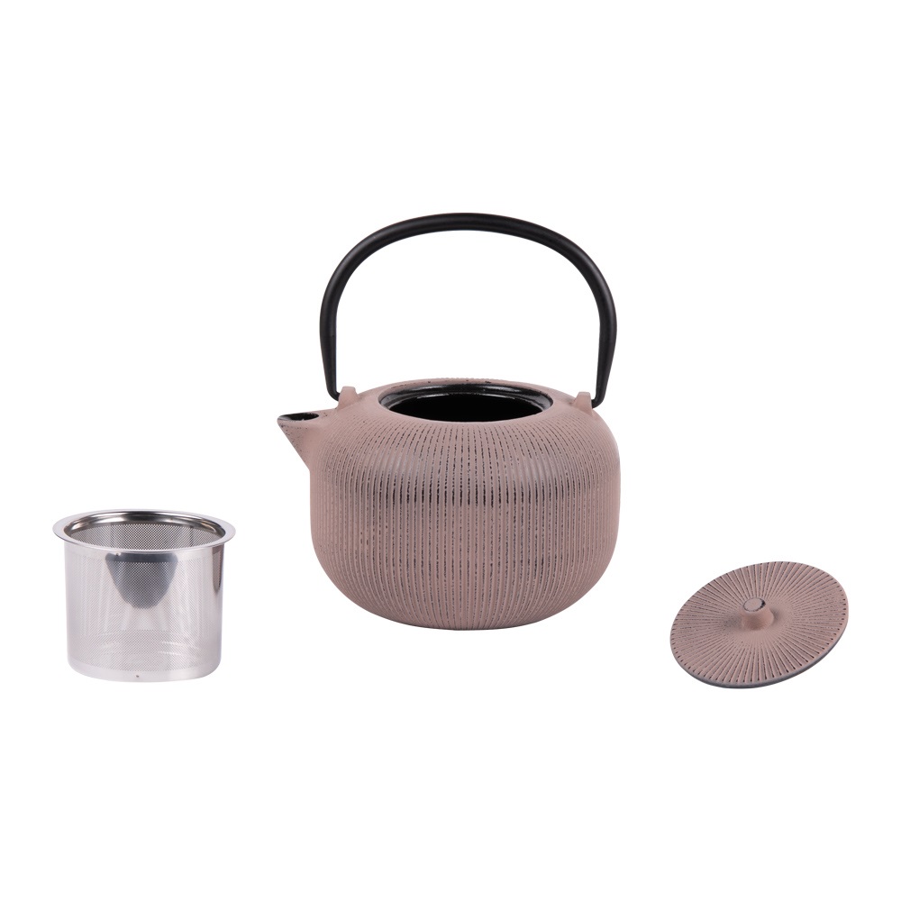 Théière en fonte gyokuro beige 1l- table et passion