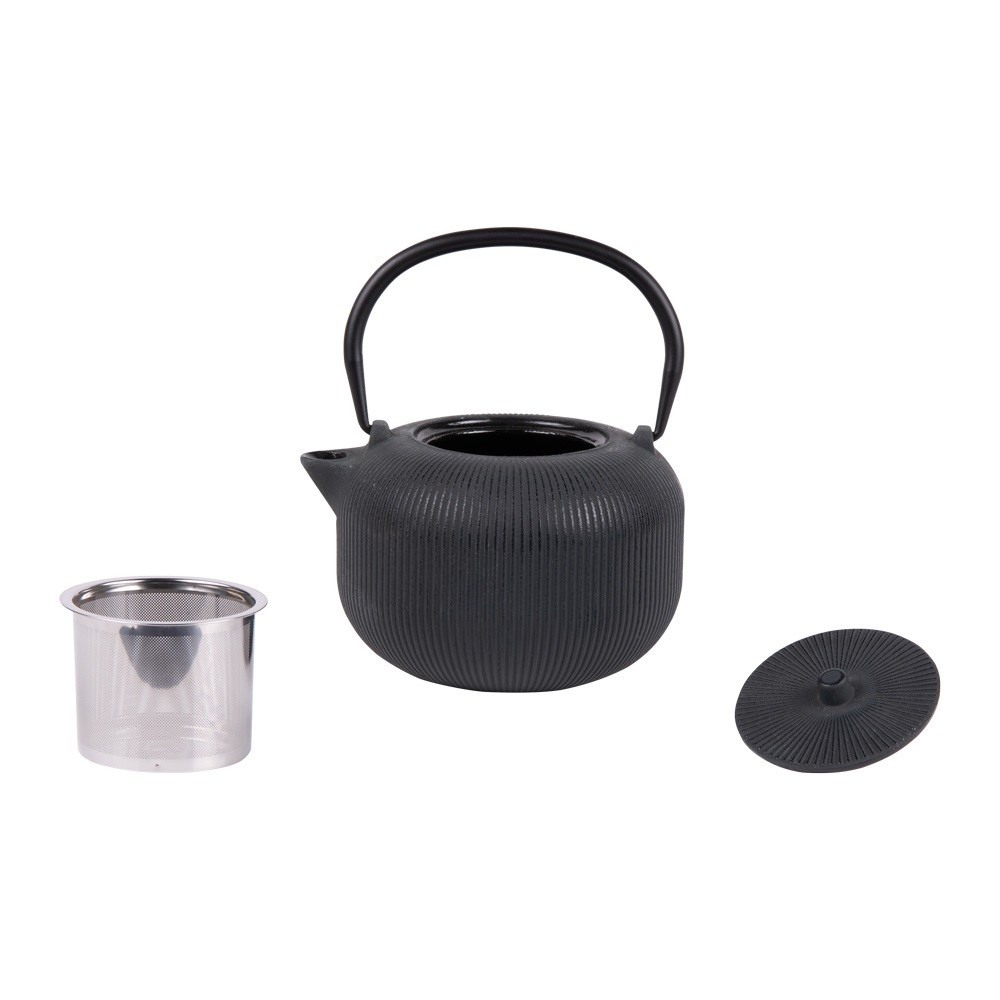 Théière en fonte gyokuro gris 1l - table et passion