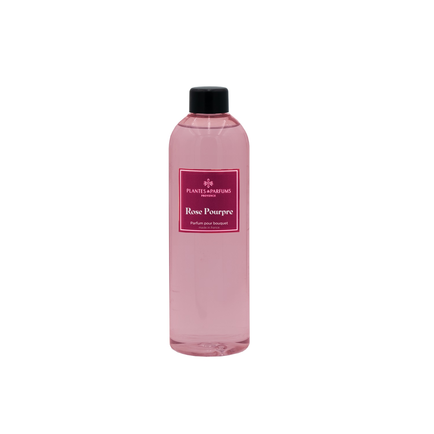 Rose pourpre recharge pour bouquet parfumé 500 ml parfum de prestige - plantes et parfums de provence