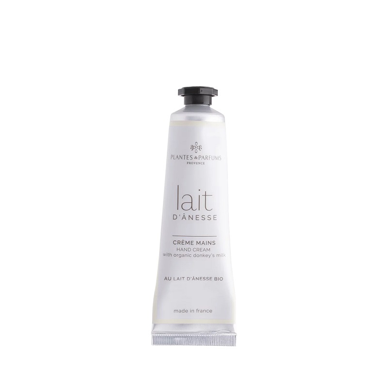 Creme pour les mains au lait d’ânesse nature 30 ml - plantes et parfums de provence