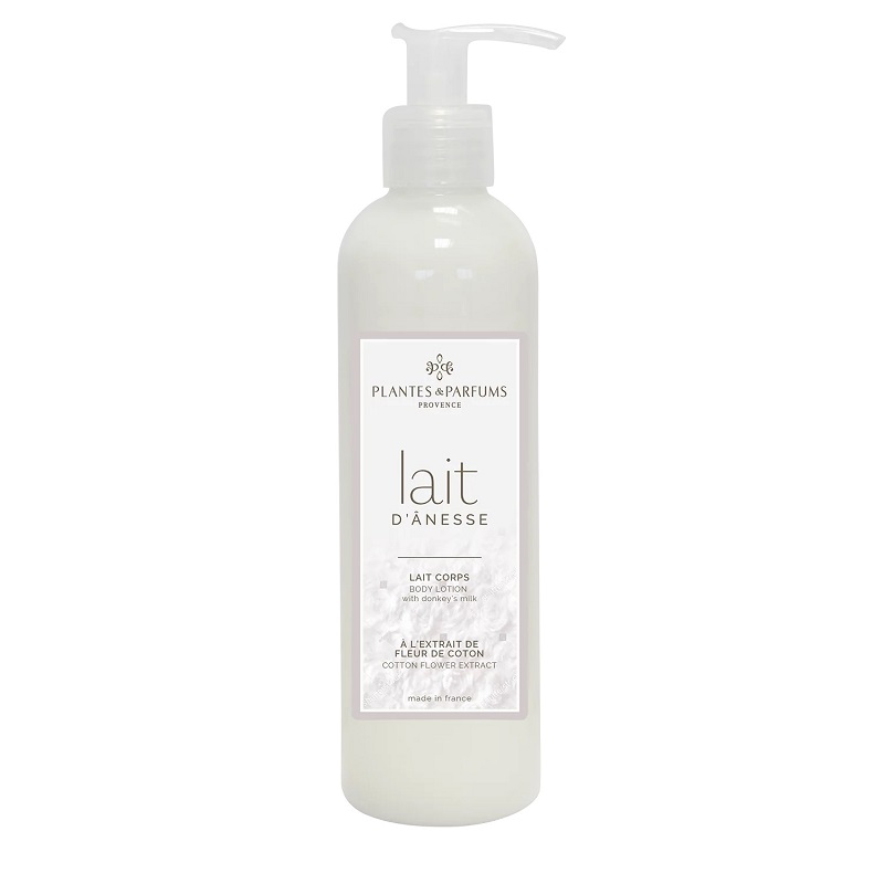 Lait corps au lait d’ânesse et extrait de coton - plantes et parfums de provence