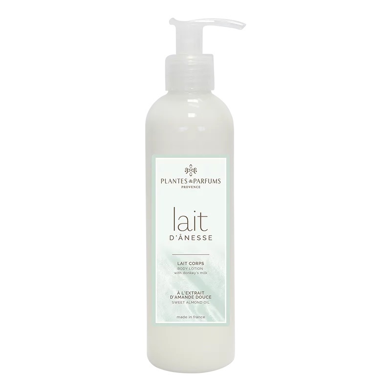 Lait corps au lait d’ânesse et huile d'amande douce 250 ml - plantes et parfums de provence