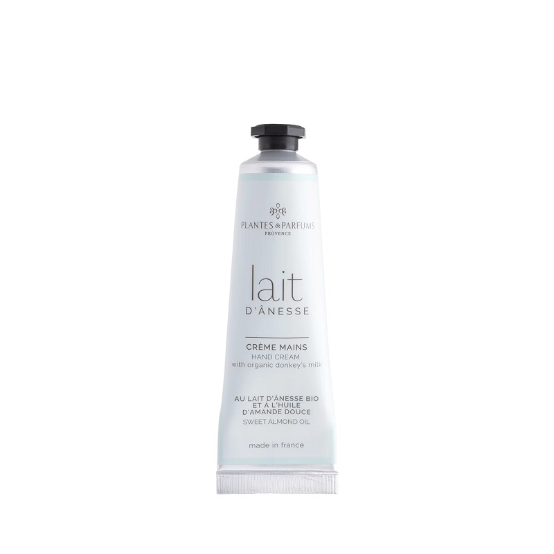 Creme pour les mains au lait d’ânesse a l'huile d'amande douce 30 ml - plantes et parfums de provence