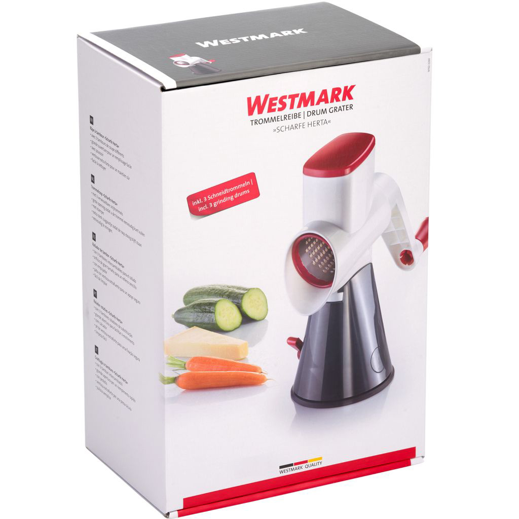 Râpe à tambour »scharfe herta« - westmark