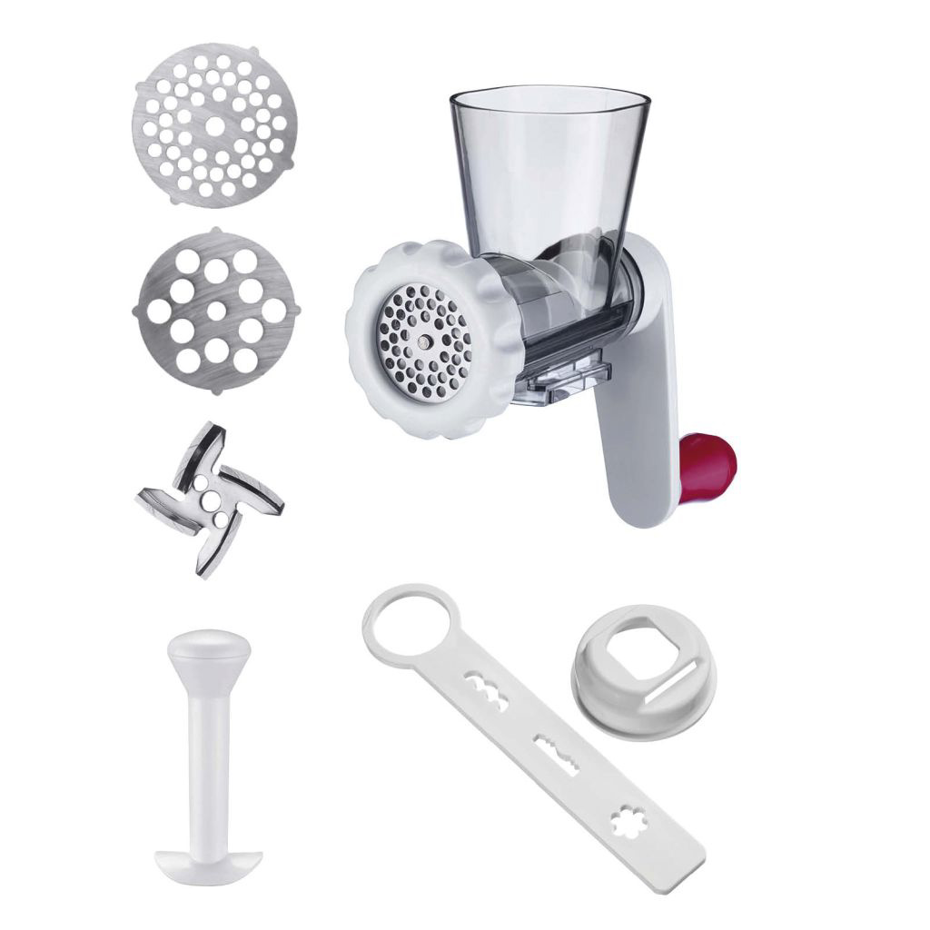 Kit accessoire hachoir à viande et filière à spritz bredele pour râpe à tambour »scharfe herta« - westmark