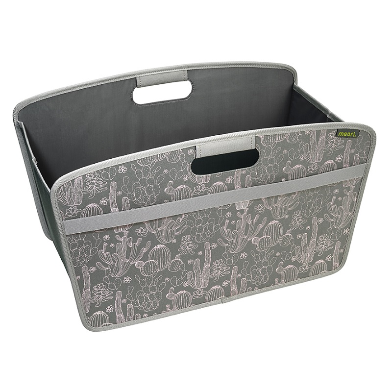 Panier pliable foldable home box s cactus print - meori