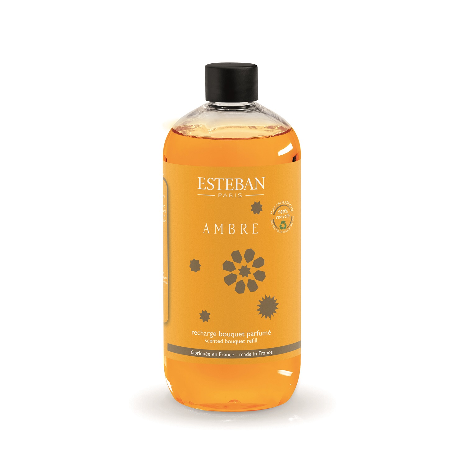 Ambre, recharge de parfum 500 ml ambre pour bouquet - esteban
