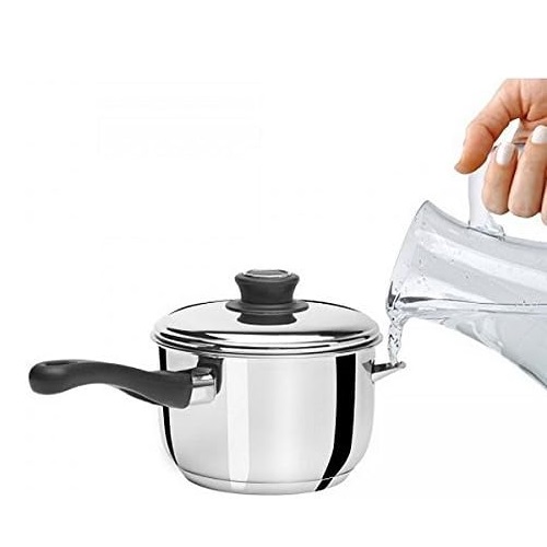 Casserole bain marie avec couvercle 16 cm - patisse