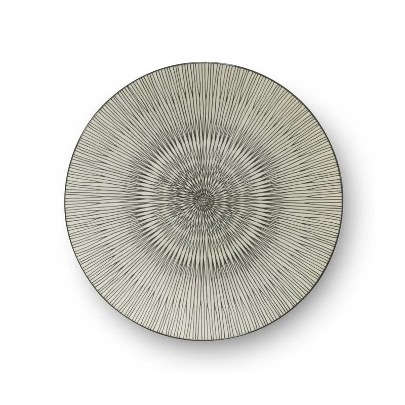 Lot de 6 assiettes plate 27 cm hypnose - medard de noblat